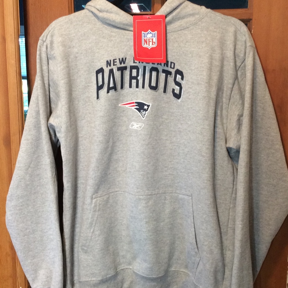 NWT Reebok NFL Patriots Hoodie, XL